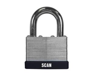 Scan QC0150 Laminated Steel Padlock 50Mm