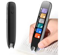 Scan Reader Pen, 142 Languages Scan Translator Pen,Supports Speech & Scan to Text, Real Time Pen Reader Scanner,Smart Reading Pen for Dyslexia, Elderly, Kids, Students