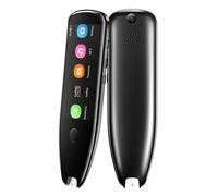 Scan Reader Pen, OCR Digital Translation Pen Scanner 112 Language Translator Device Support Text Extract Intelligent Recording Scanner Pen with 3.5 Inch Touch Screen for Businessmen Students Adults