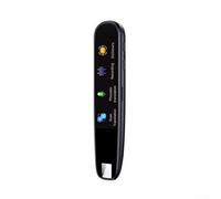 Scan Reader Pen, OCR Digital Translator And Reading Pen Support 142 Language Voice Translation For Auditory Learners Reading Difficulties(Black)