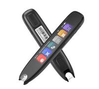 Scan Reader Pen, Smart 142 Language Translator with OCR Text Scanning Offline Translation Audio Reading Touch Display for Travel Study ABS 6in