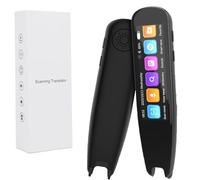 Scan Reader Pen with 134 Languages Real-Time Translation, Scan to Text & Speech Support - Reading Translator Device for Dyslexia, Elderly, Kids & Students