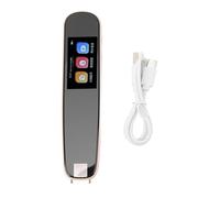 Scan Reading Pen, Quick Recognition Accurate Pronunciation Scan Translation Pen English Learning for Outdoor Use (Pink)