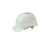 Scan Safety White Safety Helmet Standard Industrial Safety Helmet - White