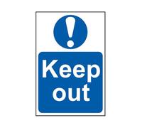 Scan 0255 Keep Out - Pvc Sign 200 X 300Mm