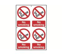 Scan No Smoking - PVC 200 x 300mm SCA0552