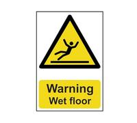 Scan Warning Wet Floor - PVC 200 x 300mm SCA1107