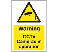 Scan 1311 Warning Cctv Cameras In Operation - Pvc Sign 200 X 300Mm