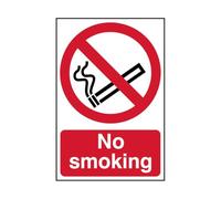 Scan 4050 No Smoking - Pvc Sign 400 X 600Mm