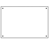 Scan PVC Rigid Backing Board SCA4500 600 x 400 mm Standard
