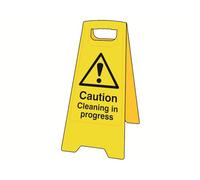 Scan SCA4703 Heavy Duty A-Board Sign - Caution Cleaning in progress