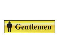 Scan 6003 Gentlemen - Polished Brass Effect 200 X 50Mm