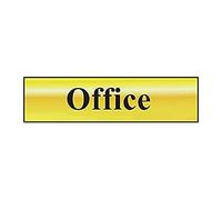 Scan 6010 Office - Polished Brass Effect 200 X 50Mm