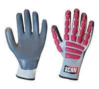 Scan T5000 Anti-Impact Latex Cut 5 Gloves - Xxl (Size 11)