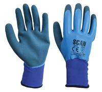 Scan SCAGLOLAWPXX Waterproof Gloves with Latex Palm - Size 11
