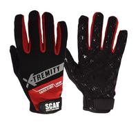 Scan Touch Screen Work Gloves SCAGLOTOUCH Size L Black or Grey