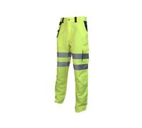 Scan Scahvhtl Hi-Vis Holster Trouser Yellow - W34-36In Scahvhtl