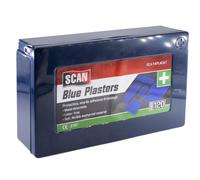 Scan SCANBDP Assorted Hypoallergenic Blue Plasters 120