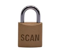 SCAN SCAPLB20 Brass Padlock