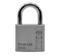 Scan ZB111-38 Stainless Steel Padlock 38Mm