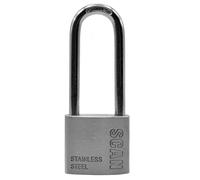 SCAN SCAPLSS38LS Stainless Steel Padlock, Silver
