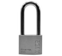 SCAN SCAPLSS50LS Stainless Steel Padlock, Silver