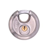 Scan DP9070 Stainless Steel Disk Type Padlock 70Mm