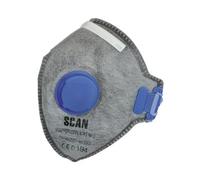 Scan Scappep2Offv 3 X Ffp2V Nr Valved Respirator Safety Dust Odour Masks