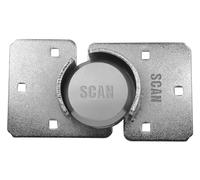 SCAN SCAVANLOCK Van Hasp & Padlock, Silver