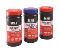 Scan SCXMS/3 Trade And Scrub Wipe Triple Pack