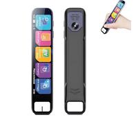 Scan Sense Pen, ScanSense AI Smart Pen, Instant AI Answers for Math, History & More Offline Translation (60+ Languages), Camera, Bluetooth, Music & File Storage(Black)