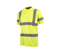 Scan Hi Vis Polo Shirt Yellow XL