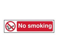 Scan Sign: No Smoking Multi Colour (200 X 50mm)