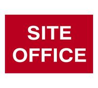 Scan 4252 Site Office - Pvc Sign 600 X 400Mm