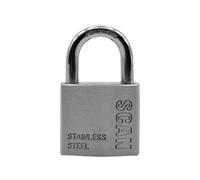 Scan Stainless Steel Padlock 38mm Outdoor Applications 3 keys SCAPLSS38