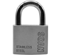 Scan Stainless Steel Padlock 50mm