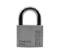 Scan Stainless Steel Padlock 50mm