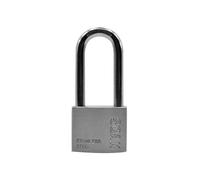 Scan Stainless Steel Padlock 50mm Long Shackle Outdoor Applications SCAPLSS50LS