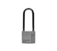 Scan Stainless Steel Padlock Scan Multicolor