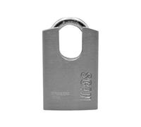 SCAN SCAPLS40 Shrouded Padlock, Steel, 40mm