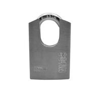 Scan Stainless Steel Shrouded Padlock 50mm in Silver Scan Silver