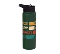 Scan Test Report Fix Penetration Tester Cyber Security Stainless Steel Insulated Water Bottle