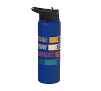 Scan Test Report Fix Penetration Tester Cyber Security Stainless Steel Insulated Water Bottle