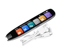 Scan Translator Pen - Dyslexia Tools for Reading | Language Translator Device | 3.7 Inch Touchscreen, Text to Speech Audio Playback, 142 10 Offline Languages, Portable Study Aid