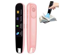 Scan Translator Pen With 112 Languages, 2.23 Digital Reading Pen For Dyslexia, Instant Voice Translation For Travel, Learning & Business Communication Pink