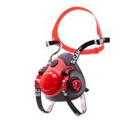 Scan Twin Half Mask Respirator SM7501 - Reusable Silicone, Bayonet Filters, EN140:1998
