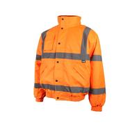 Scan UC804-O Hi-Vis Bomber Jacket Orange - L (44In)