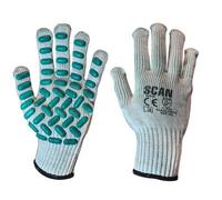 Scan Vibration Resistant Latex Foam Gloves - Size 11 For Heavy Duty Protection