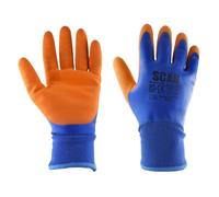 Scan W2101 Thermal Waterproof Latex Coated Gloves - Xxl (Size 11) Scaglowpthxx