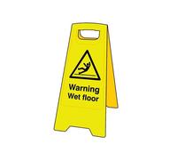 Scan Warning Wet Floor - Heavy Duty 'a' Board Scan Multicolor